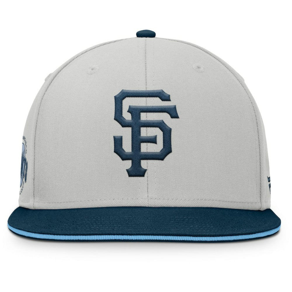 Gray San Francisco Giants Fanatics Knuckleball Snapback Hat