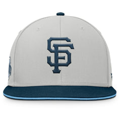 Gray San Francisco Giants Fanatics Knuckleball Snapback Hat