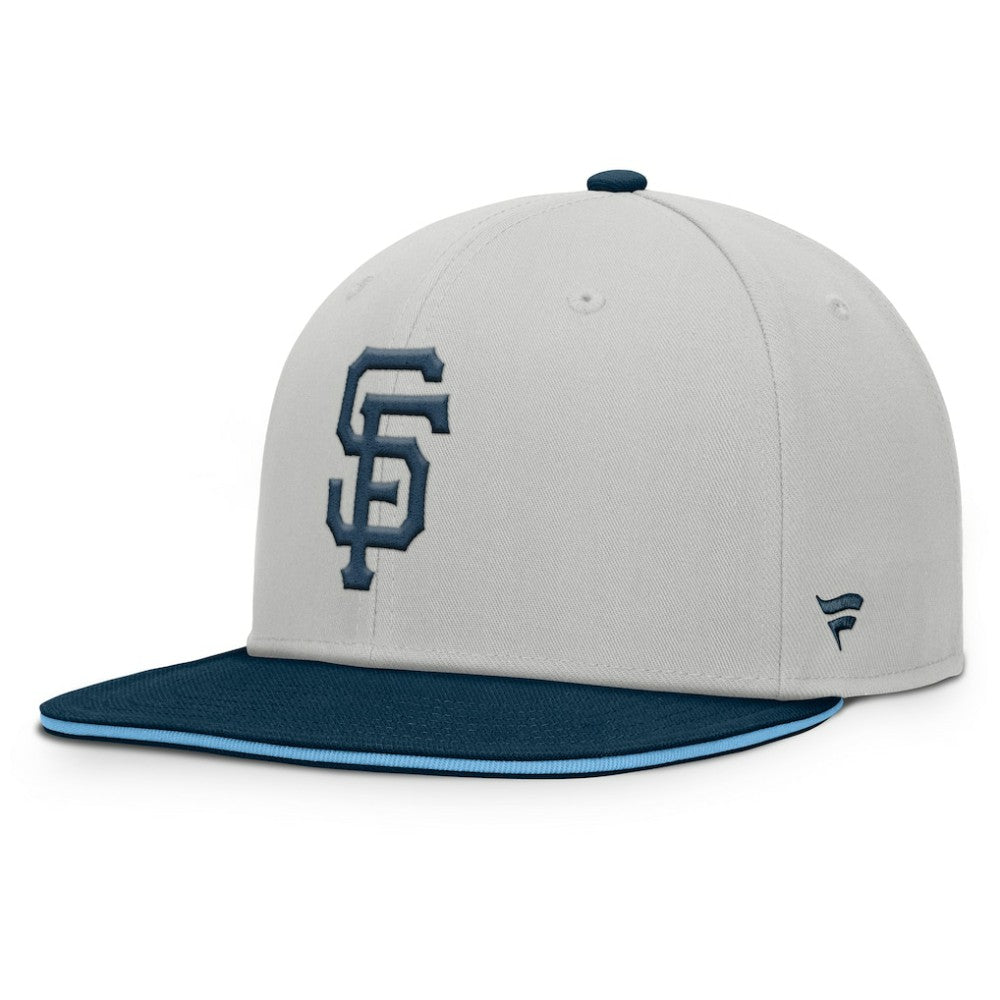 Gray San Francisco Giants Fanatics Knuckleball Snapback Hat