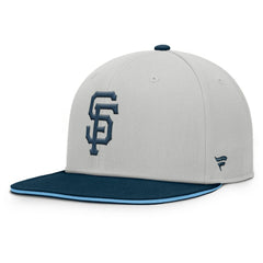 Gray San Francisco Giants Fanatics Knuckleball Snapback Hat