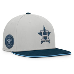 Gray Houston Astros Fanatics Knuckleball Snapback Hat