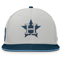 Gray Houston Astros Fanatics Knuckleball Snapback Hat