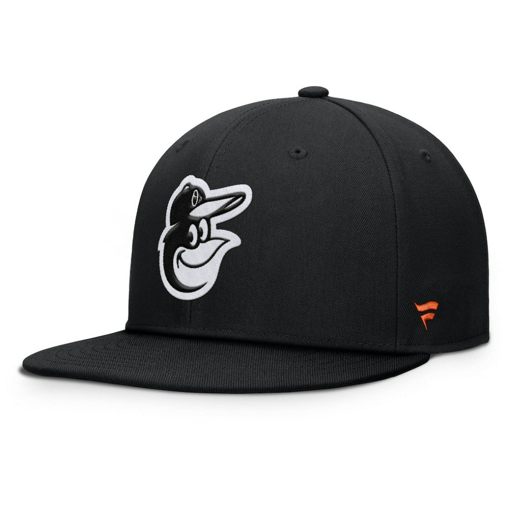 Black Baltimore Orioles Fanatics Walk-Off Bullpen Snapback Hat