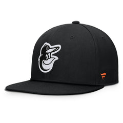 Black Baltimore Orioles Fanatics Walk-Off Bullpen Snapback Hat