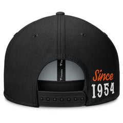 Black Baltimore Orioles Fanatics Walk-Off Bullpen Snapback Hat