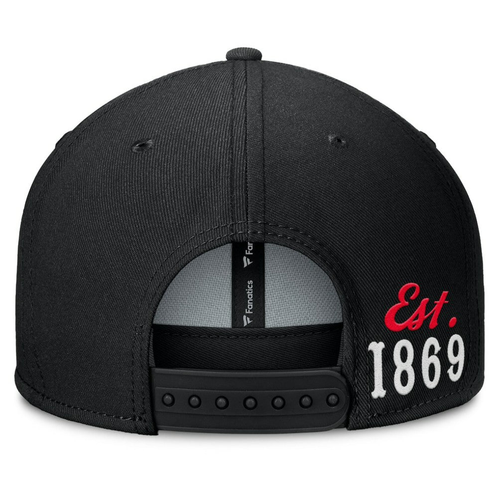 Black Cincinnati Reds Fanatics Walk-Off Bullpen Snapback Hat