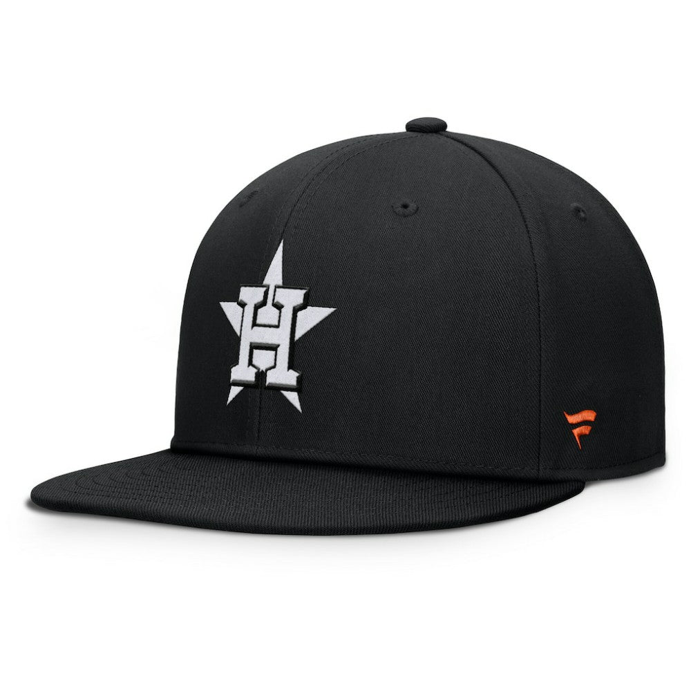 Black Houston Astros Fanatics Walk-Off Bullpen Snapback Hat