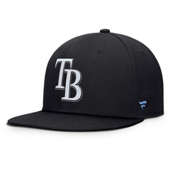 Black Tampa Bay Rays Fanatics Walk-Off Bullpen Snapback Hat