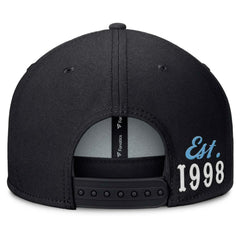 Black Tampa Bay Rays Fanatics Walk-Off Bullpen Snapback Hat