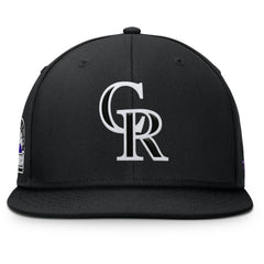 Black Colorado Rockies Fanatics Walk-Off Bullpen Snapback Hat