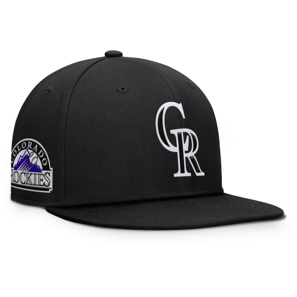 Black Colorado Rockies Fanatics Walk-Off Bullpen Snapback Hat