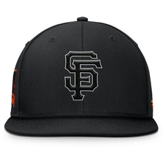 Black San Francisco Giants Fanatics Walk-Off Bullpen Snapback Hat