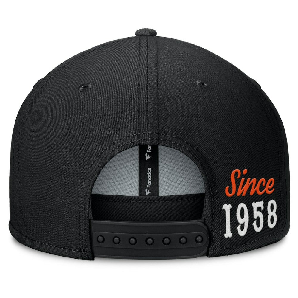 Black San Francisco Giants Fanatics Walk-Off Bullpen Snapback Hat