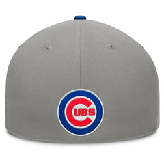 Gray/Royal Chicago Cubs Fanatics Clubhouse Dugout Fitted Hat
