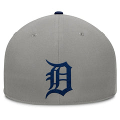 Gray/Navy Detroit Tigers Fanatics Clubhouse Dugout Fitted Hat