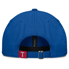 Royal Texas Rangers Fanatics Women's Fly Out Adjustable Hat