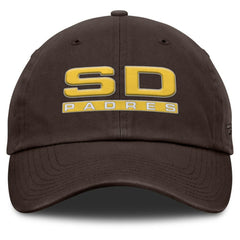 Brown San Diego Padres Fanatics Women's Fly Out Adjustable Hat