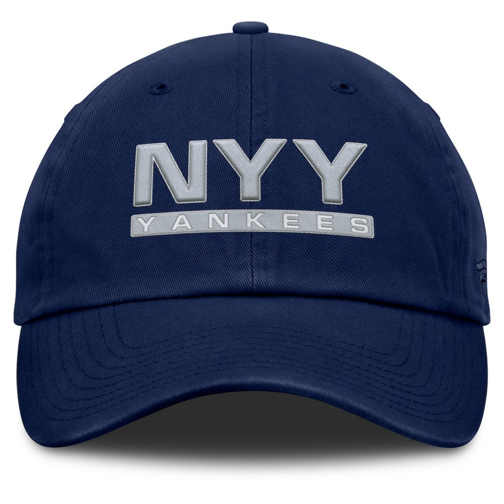 Navy New York Yankees Fanatics Women's Fly Out Adjustable Hat