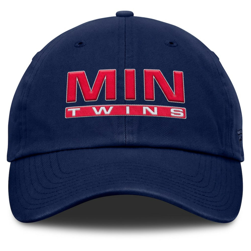 Navy Minnesota Twins Fanatics Women's Fly Out Adjustable Hat