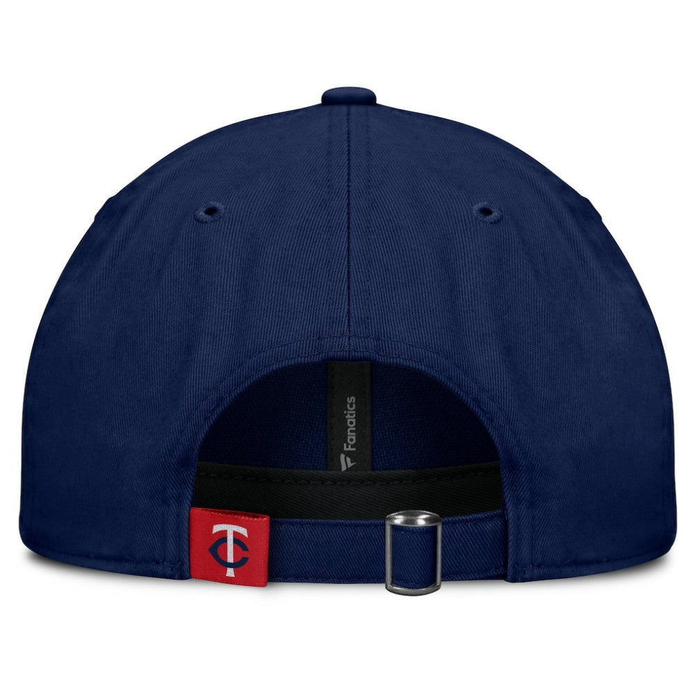 Navy Minnesota Twins Fanatics Women's Fly Out Adjustable Hat