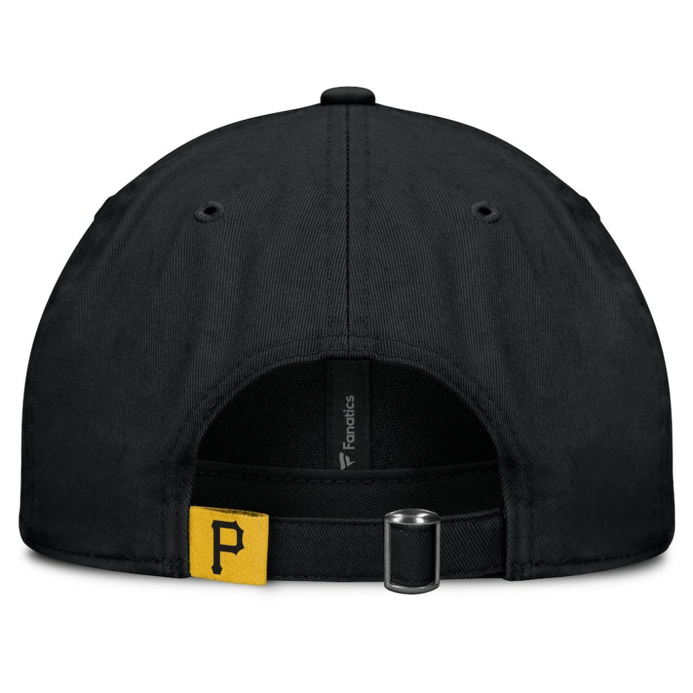 Black Pittsburgh Pirates Fanatics Women's Fly Out Adjustable Hat