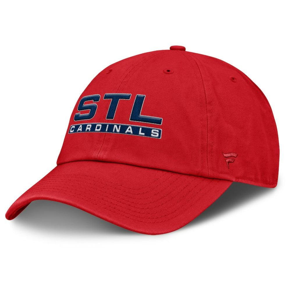 Red St. Louis Cardinals Fanatics Women's Fly Out Adjustable Hat