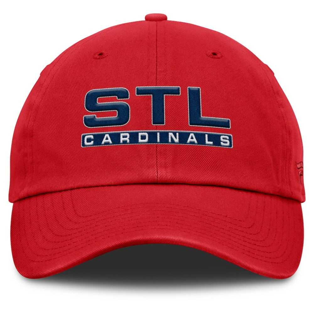 Red St. Louis Cardinals Fanatics Women's Fly Out Adjustable Hat