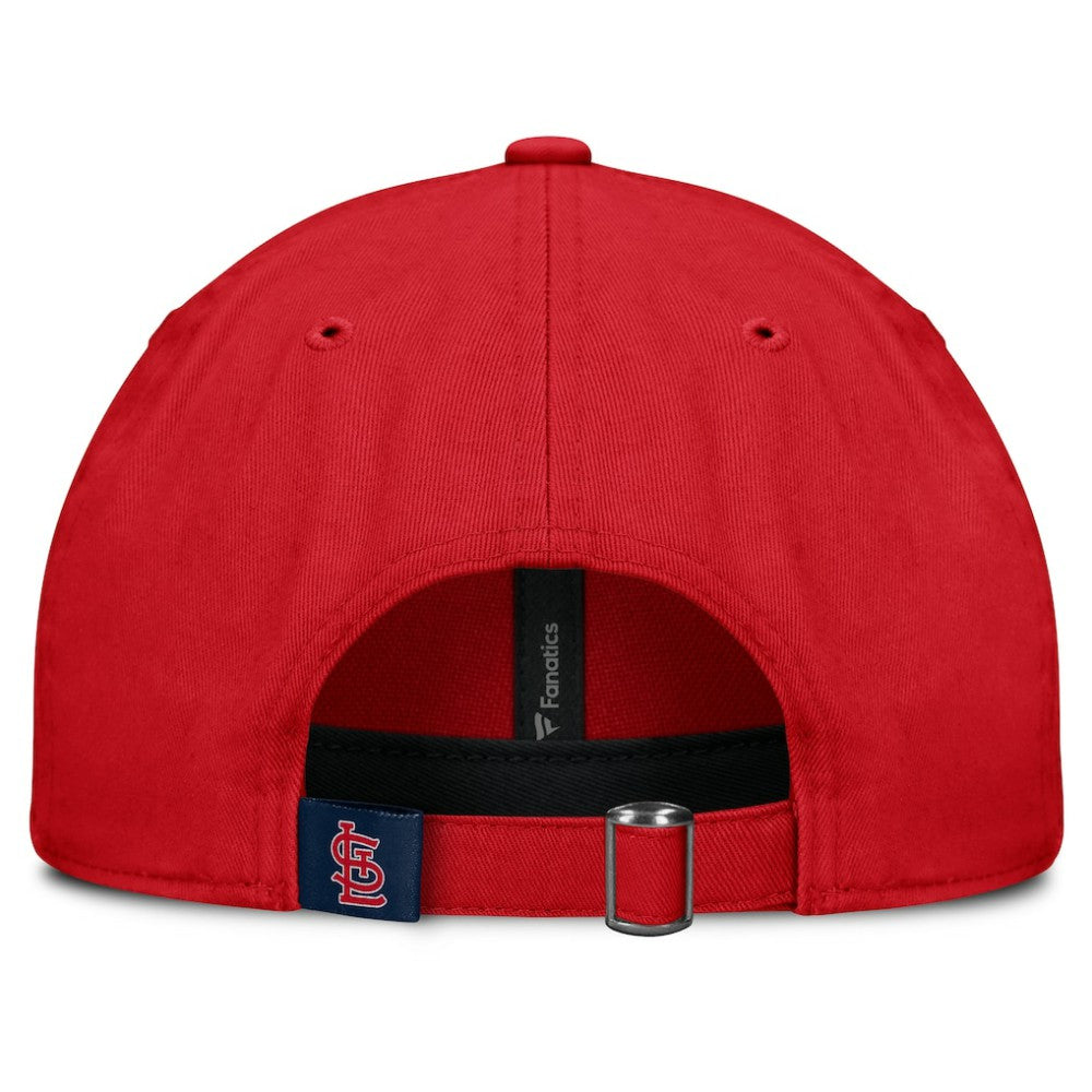 Red St. Louis Cardinals Fanatics Women's Fly Out Adjustable Hat