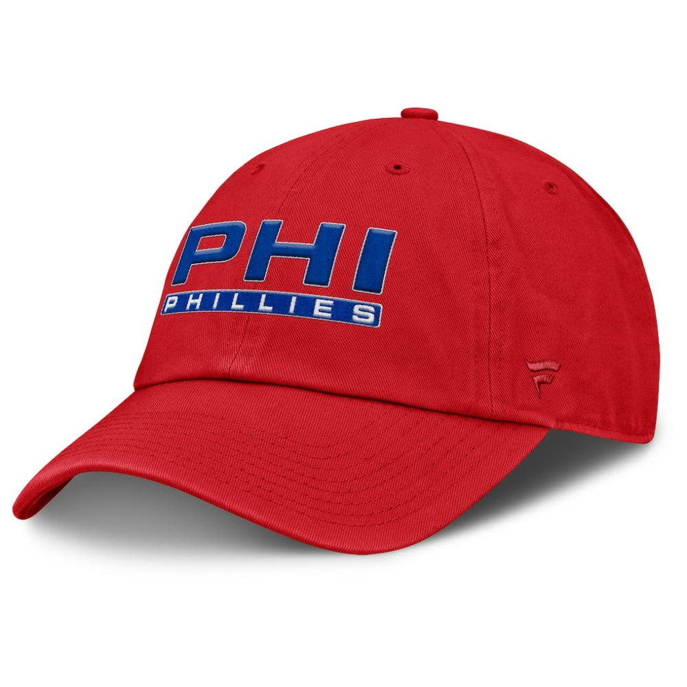 Red Philadelphia Phillies Fanatics Women's Fly Out Adjustable Hat