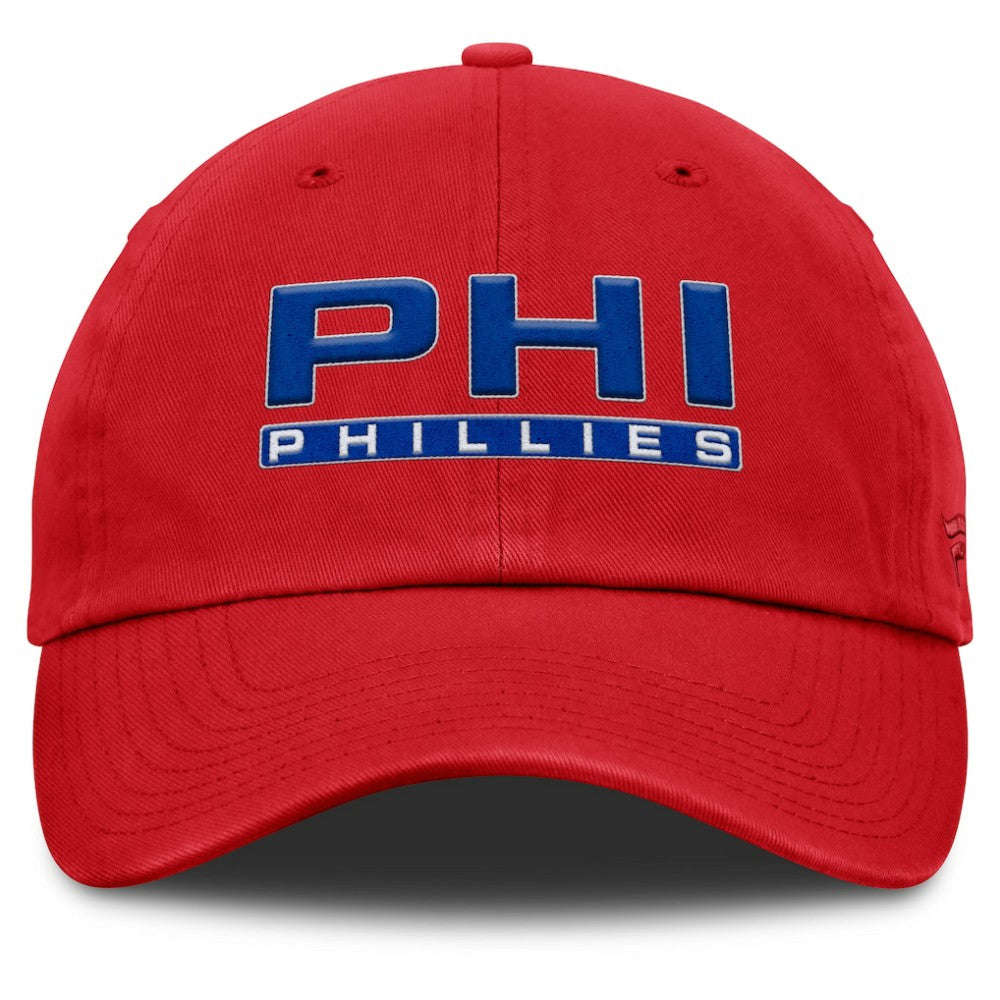 Red Philadelphia Phillies Fanatics Women's Fly Out Adjustable Hat
