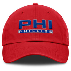 Red Philadelphia Phillies Fanatics Women's Fly Out Adjustable Hat
