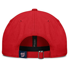 Red Washington Nationals Fanatics Women's Fly Out Adjustable Hat