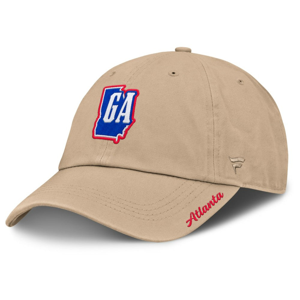 Tan Atlanta Braves Fanatics Women's Cooperstown Collection Adjustable Hat
