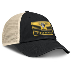 Black/Natural Pittsburgh Pirates Fanatics Cooperstown Collection Eastbound Mesh Adjustable Hat