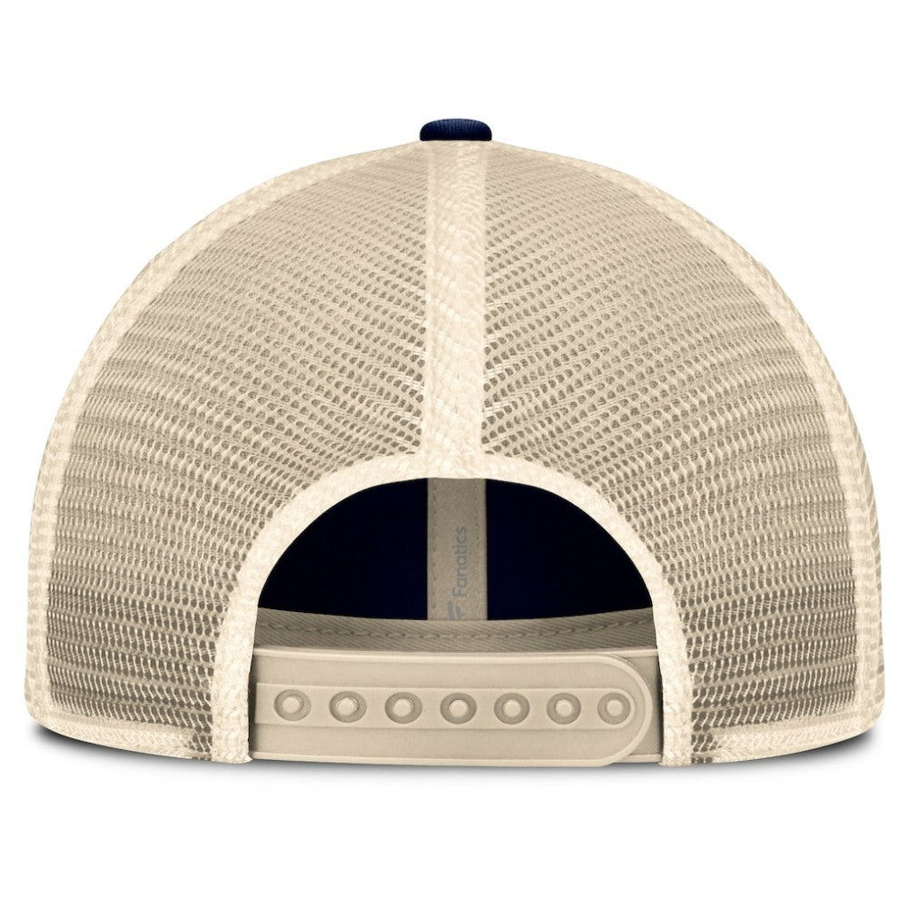 Navy/Natural Chicago White Sox Fanatics Cooperstown Collection Eastbound Mesh Adjustable Hat