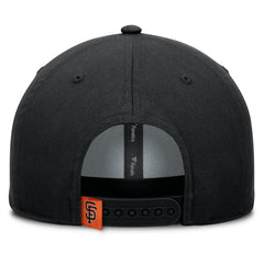 Black San Francisco Giants Fanatics Clubhouse Foul Ball A-Frame Adjustable Hat