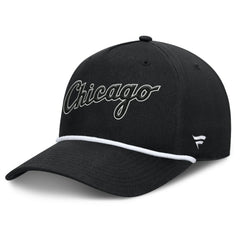 Black Chicago White Sox Fanatics Clubhouse Foul Ball A-Frame Adjustable Hat