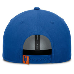 Royal New York Mets Fanatics Clubhouse Foul Ball A-Frame Adjustable Hat