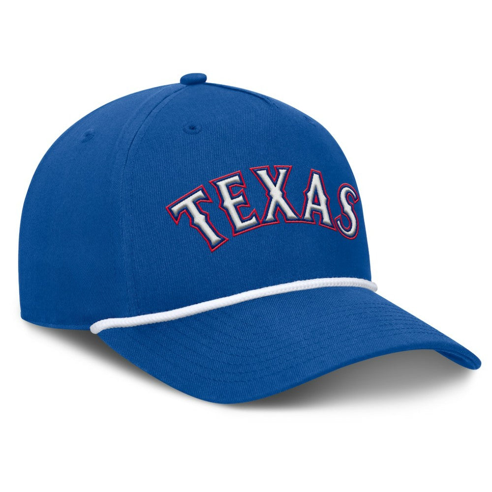 Royal Texas Rangers Fanatics Clubhouse Foul Ball A-Frame Adjustable Hat