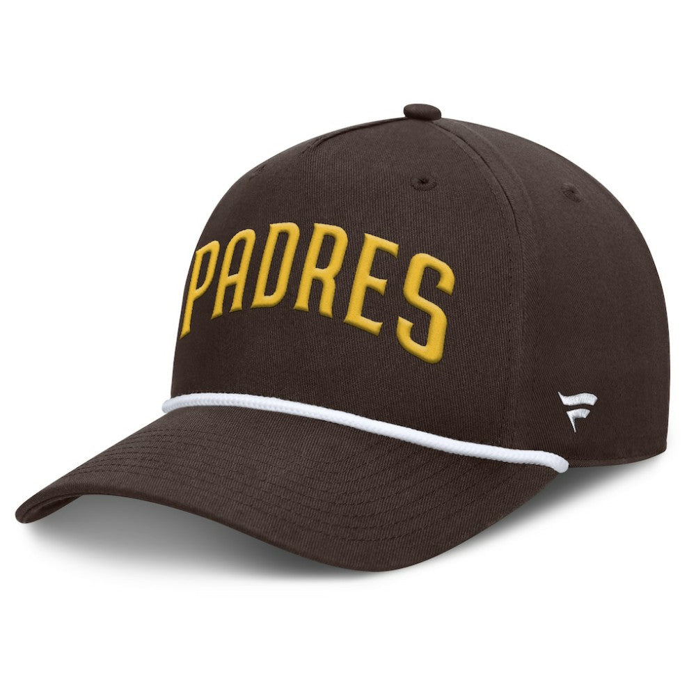 Brown San Diego Padres Fanatics Clubhouse Foul Ball A-Frame Adjustable Hat