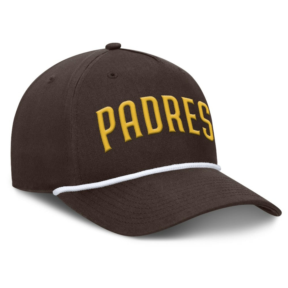 Brown San Diego Padres Fanatics Clubhouse Foul Ball A-Frame Adjustable Hat