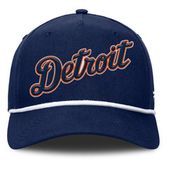 Navy Detroit Tigers Fanatics Clubhouse Foul Ball A-Frame Adjustable Hat