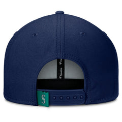 Navy/Teal Seattle Mariners Fanatics Clubhouse Splitter Snapback Hat