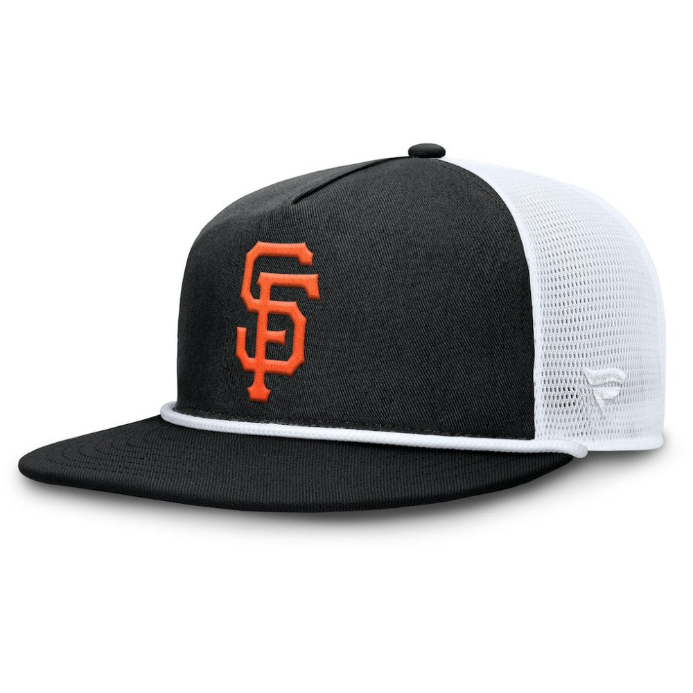 Black/White San Francisco Giants Fanatics Clubhouse Change Up Snapback Hat