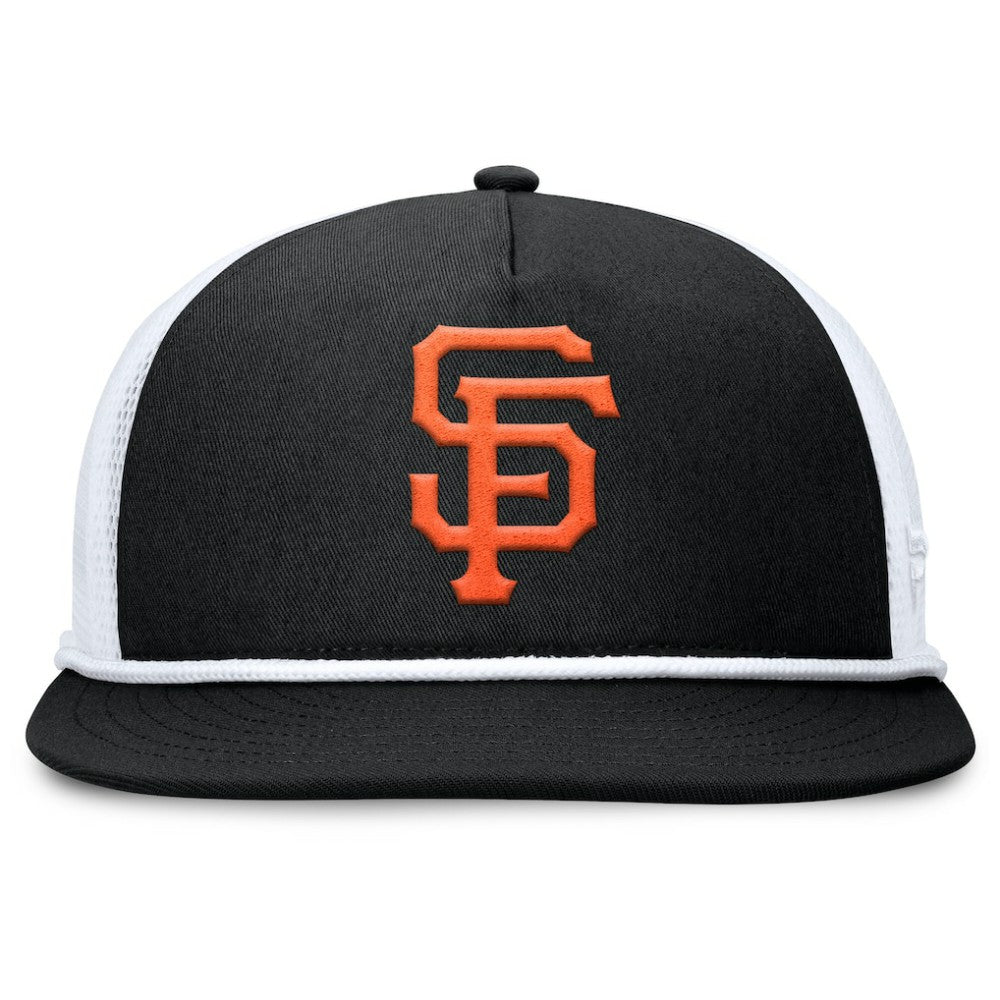 Black/White San Francisco Giants Fanatics Clubhouse Change Up Snapback Hat