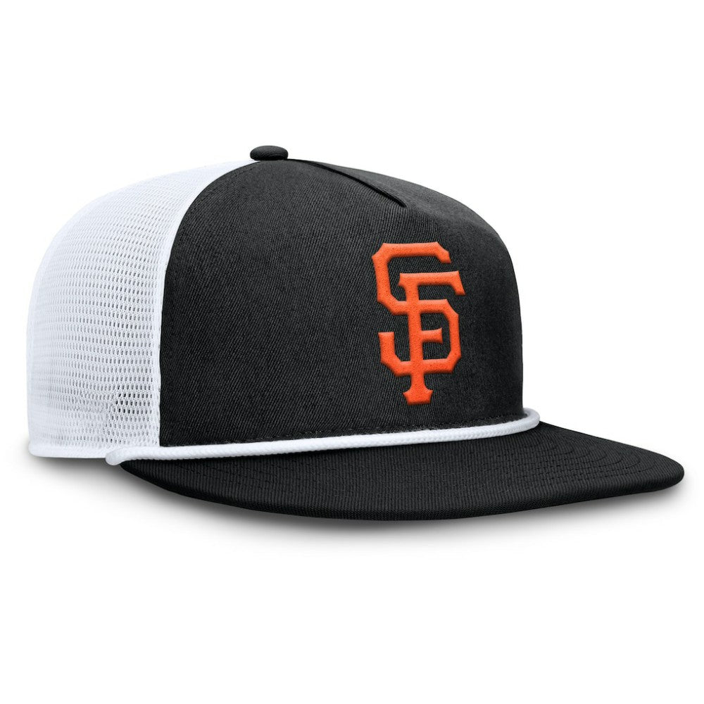 Black/White San Francisco Giants Fanatics Clubhouse Change Up Snapback Hat