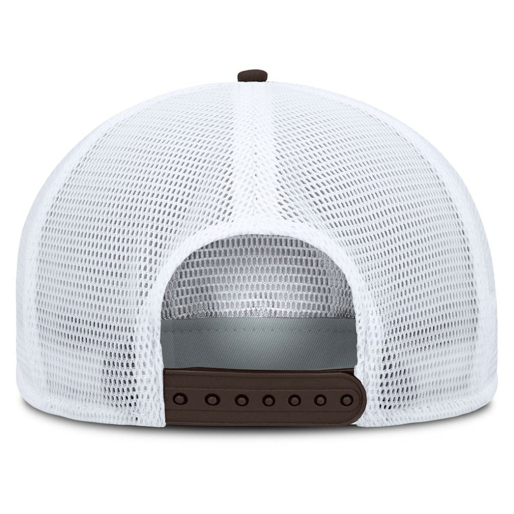 Brown/White San Diego Padres Fanatics Clubhouse Change Up Snapback Hat
