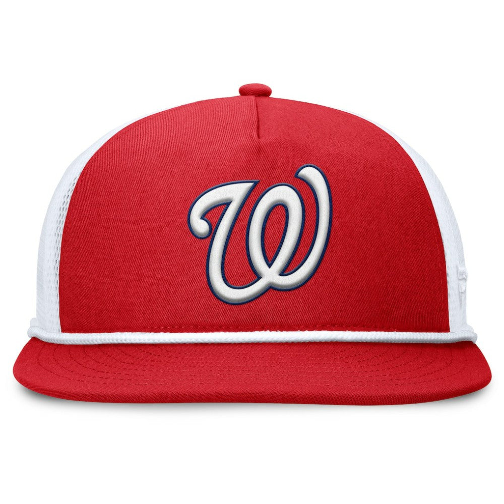 Red/White Washington Nationals Fanatics Clubhouse Change Up Snapback Hat