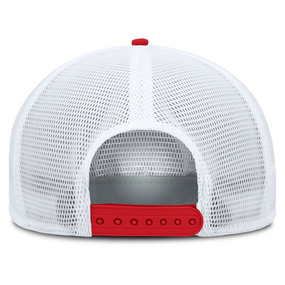 Red/White Washington Nationals Fanatics Clubhouse Change Up Snapback Hat