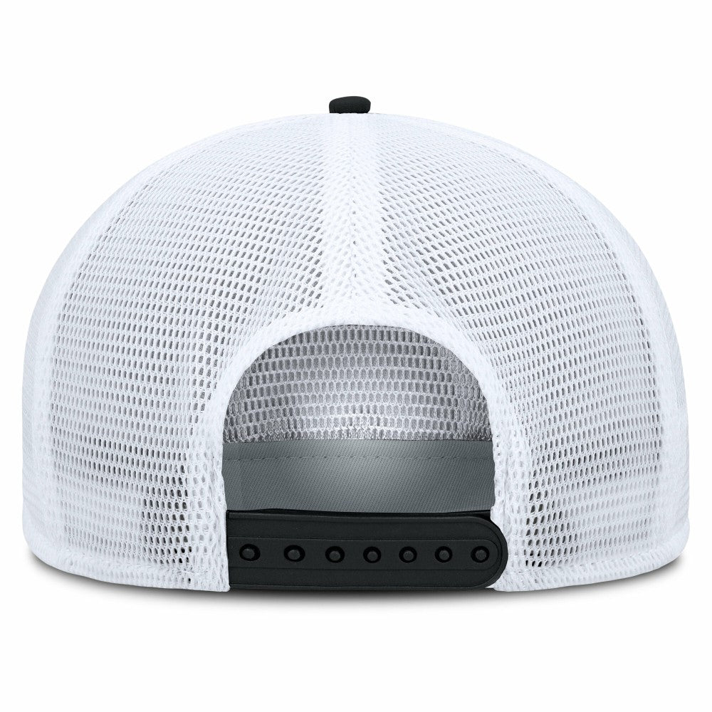 Black/White Miami Marlins Fanatics Clubhouse Change Up Snapback Hat